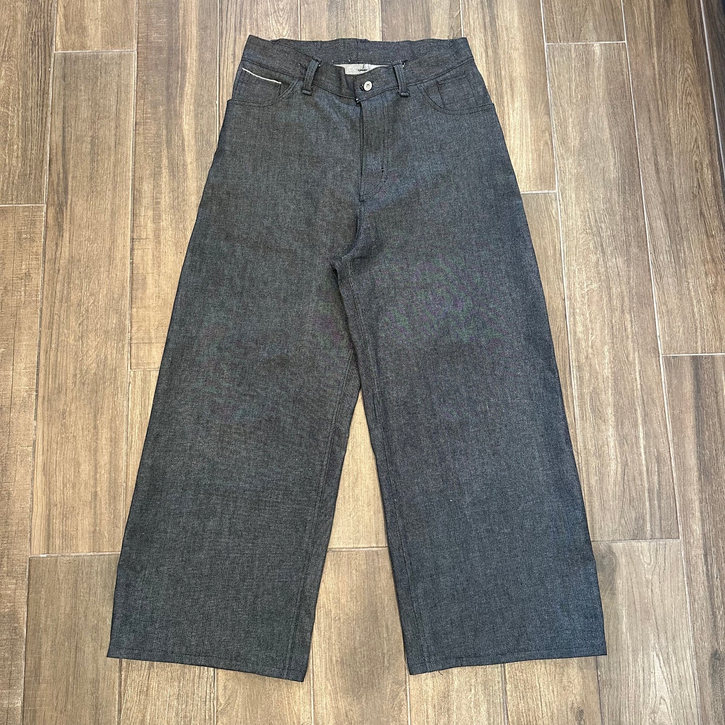 12 oz Selvedge Denim Black