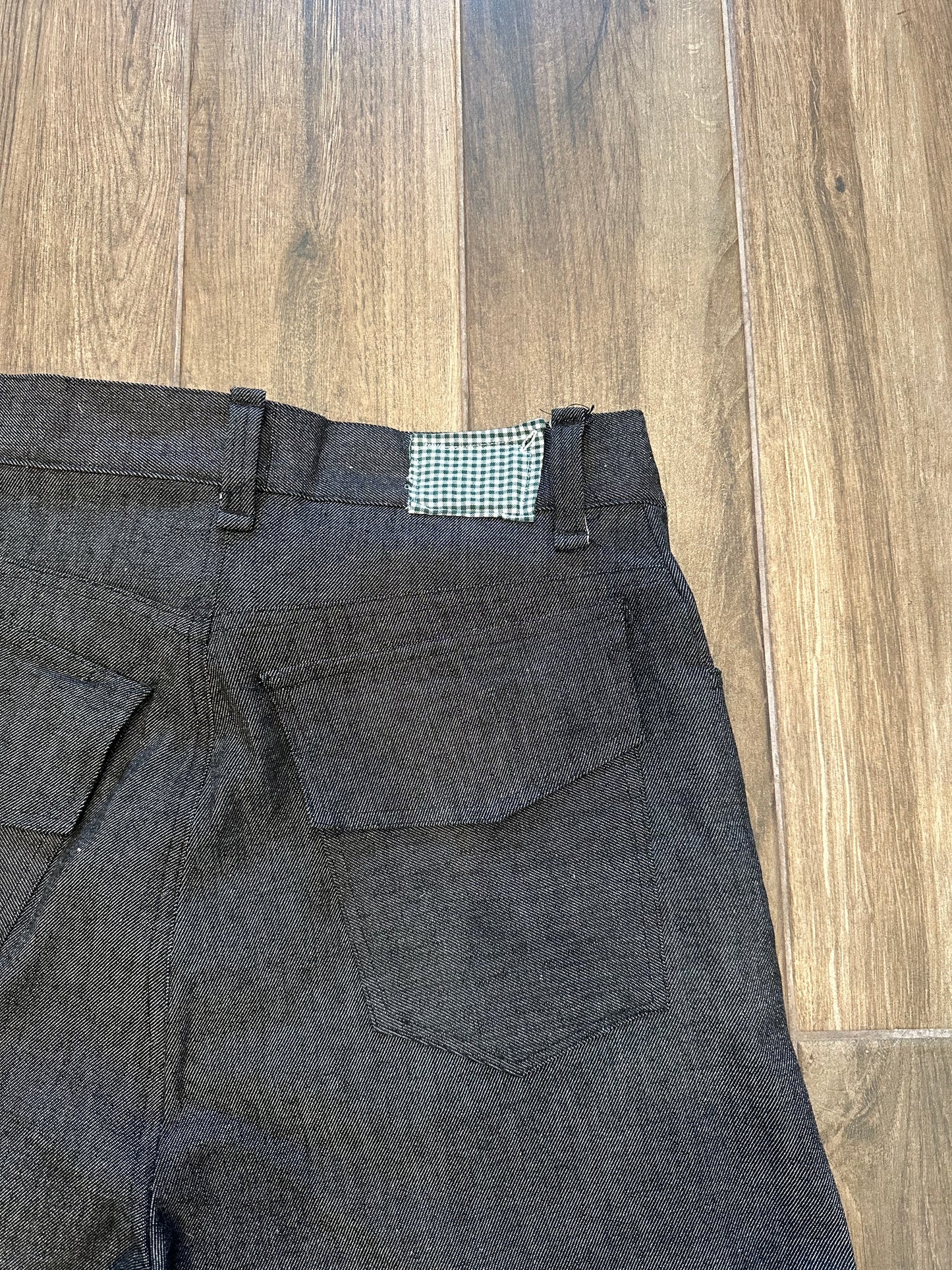 12 oz Selvedge Denim Black