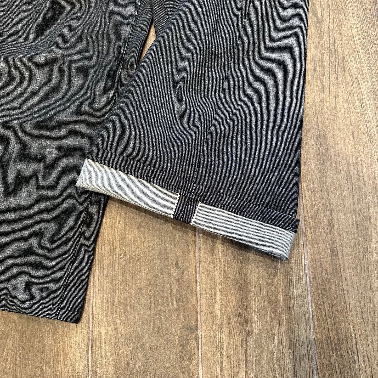 12 oz Selvedge Denim Black